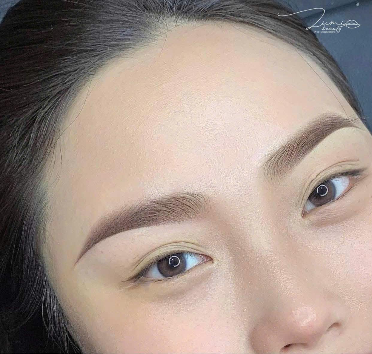 Kết quả phun mày tại Lumi Beauty